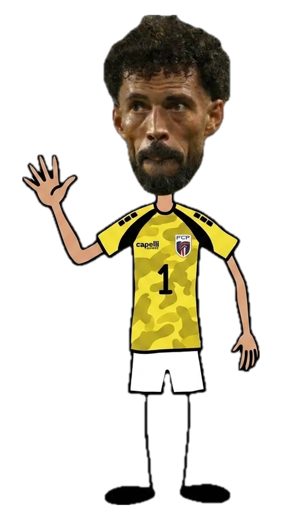 Vozinha, Cape Verde goalkeeper